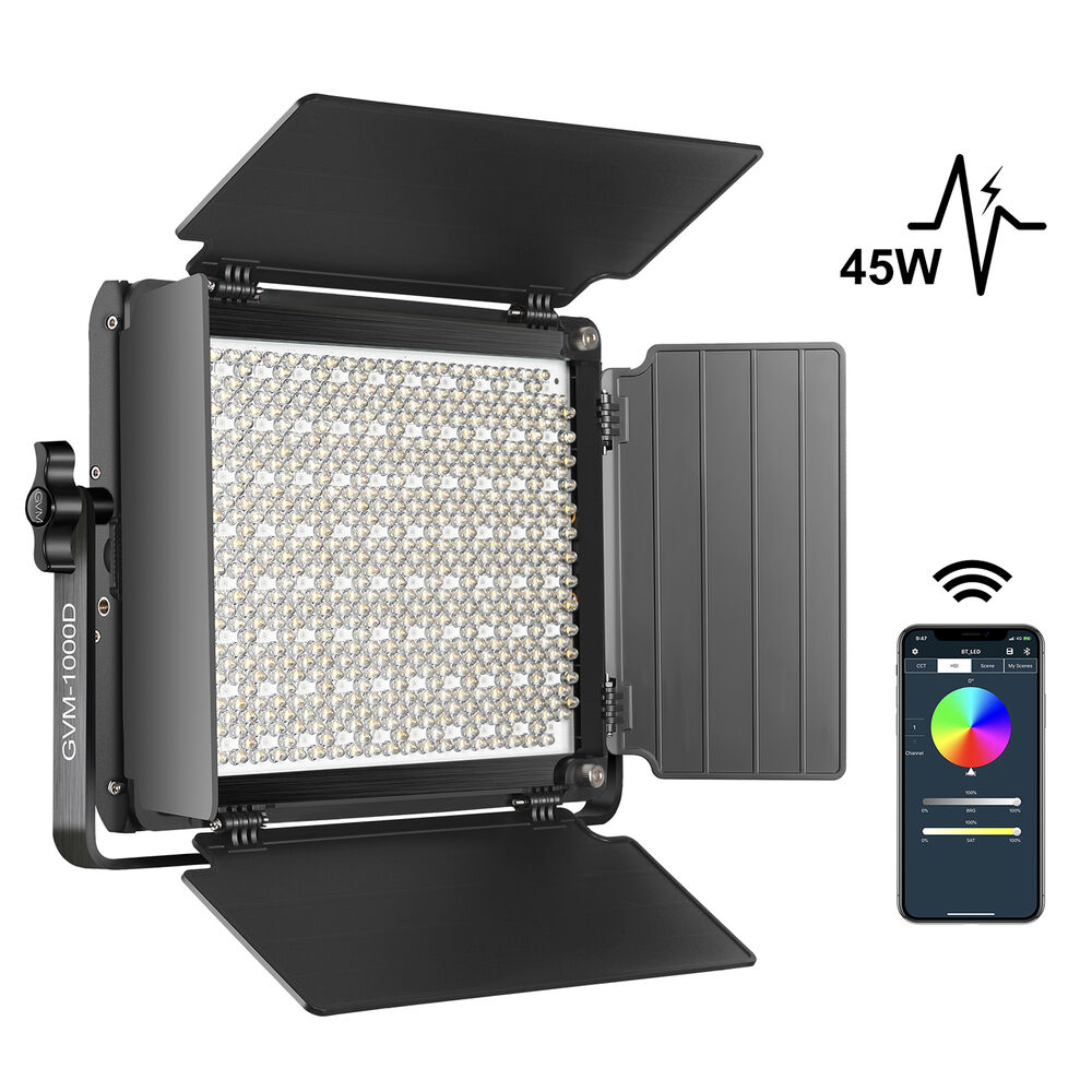 Luz Led RGB GVM-1000D - Imagen 2