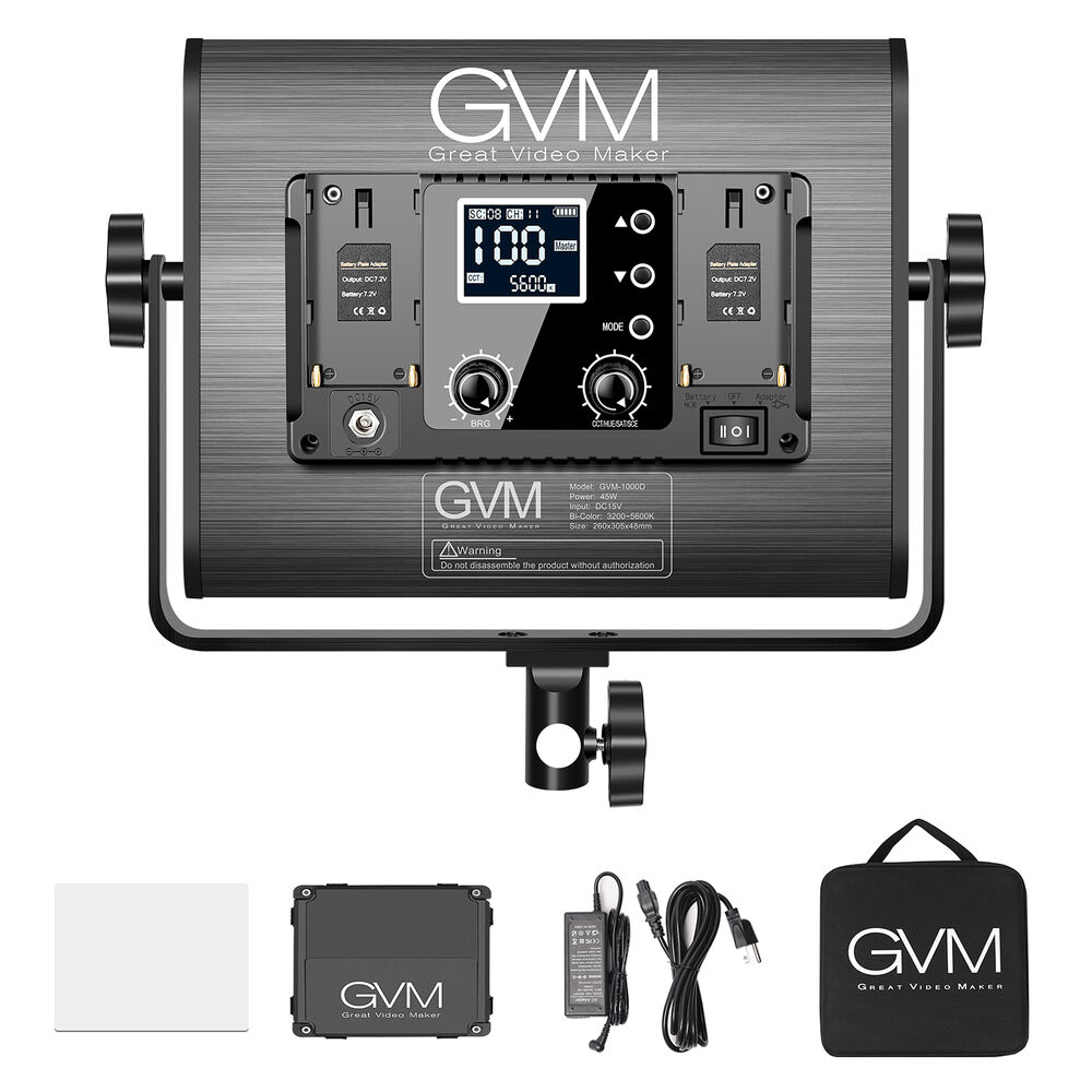 Luz Led RGB GVM-1000D - Imagen 10