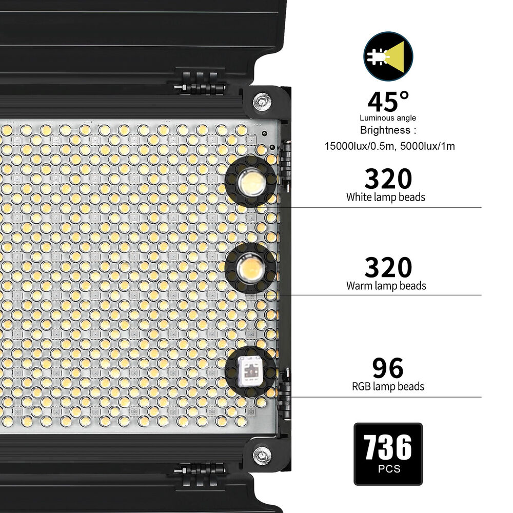 Luz Led RGB GVM-1000D - Imagen 11