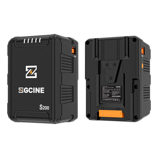 Batería de montaje en V ZGCINE ZG-S200 - Imagen 11