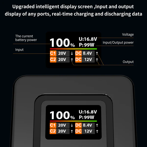 Batería ZG-V99Pro V-Mount - Imagen 10