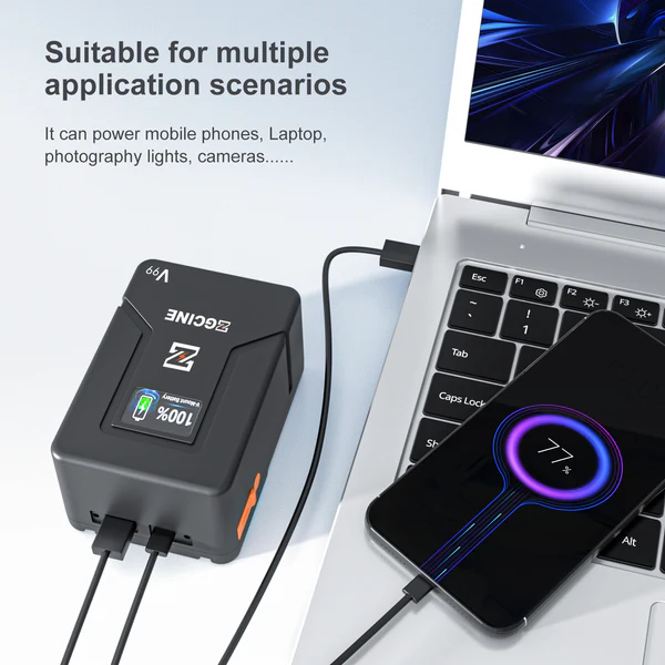 BATERÍA ZGCINE ZG-V99 V-MOUNT - Imagen 3